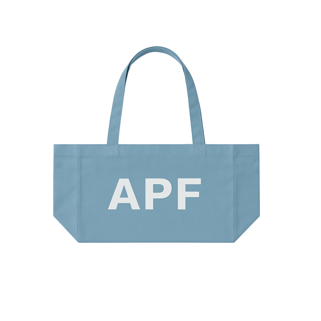 LIGHT BLUE TOTE BAG