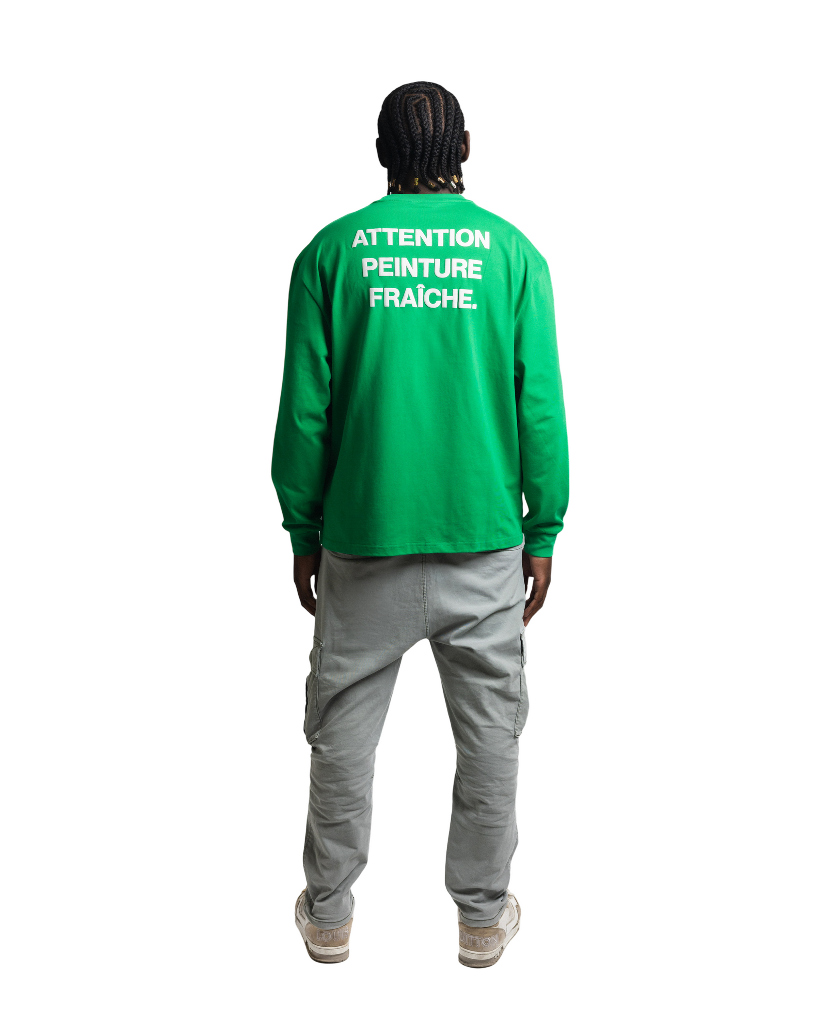 TROPICAL JADE GREEN LONGSLEEVE