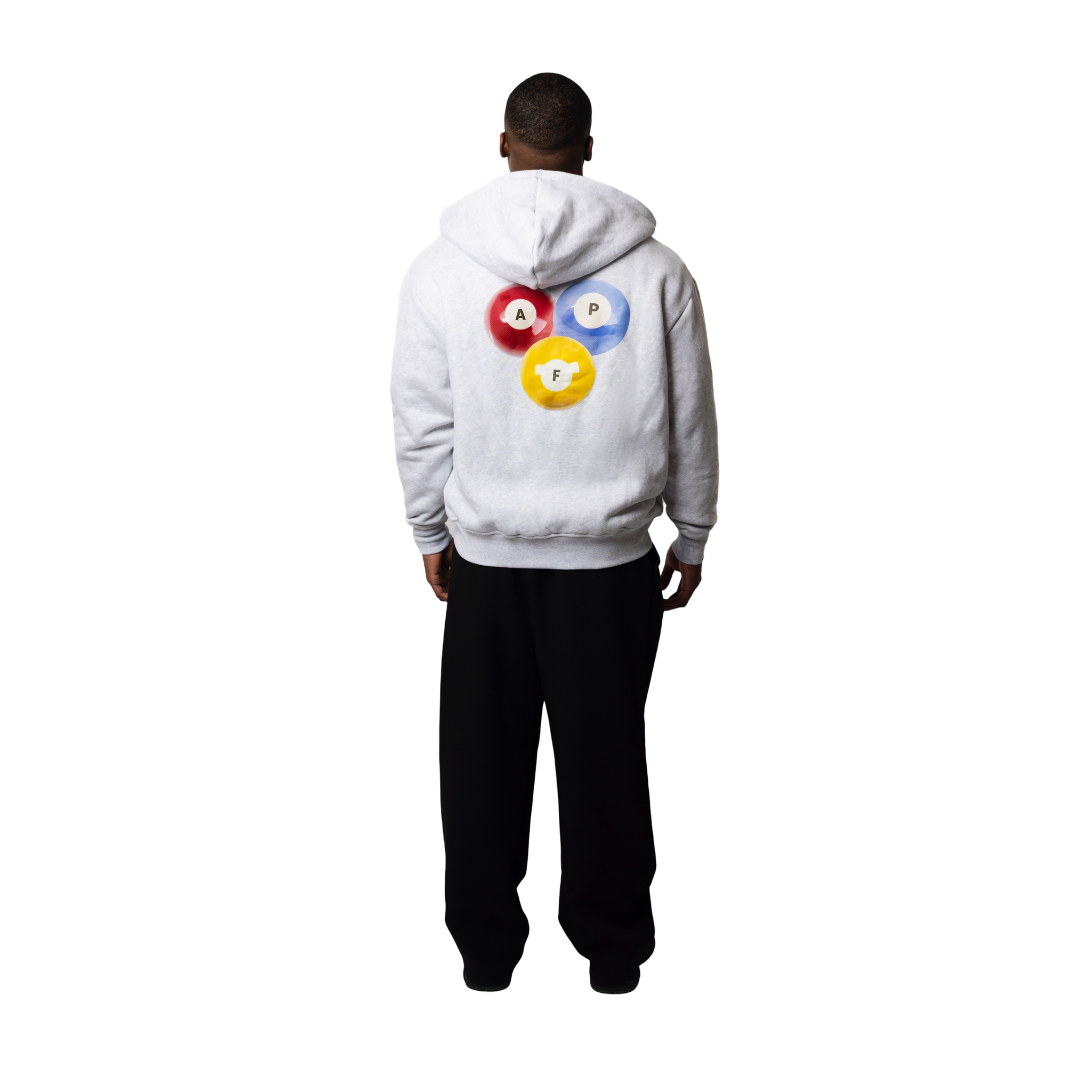8BALL GREY ZIPPER