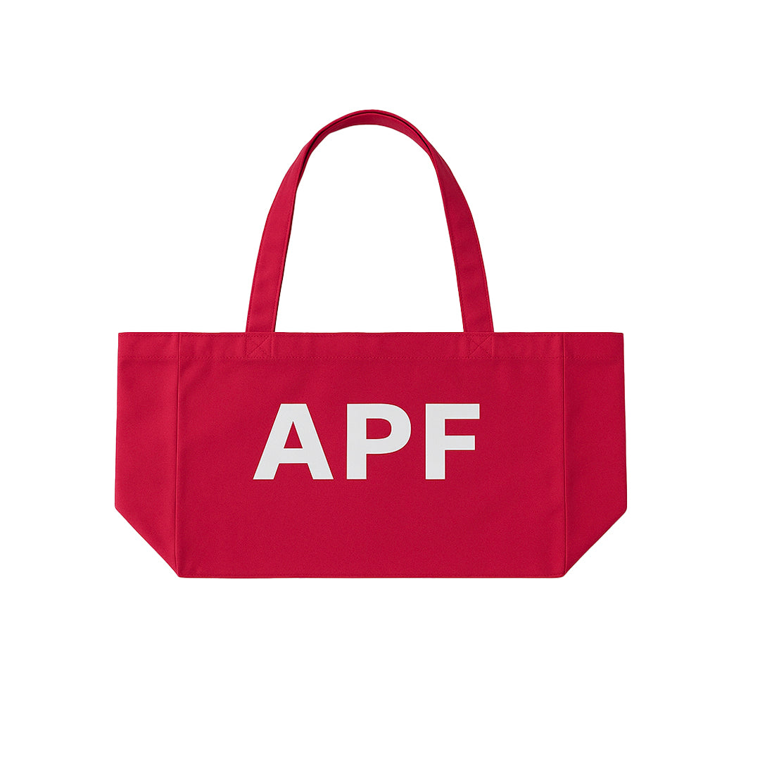 CHERRY RED TOTE BAG